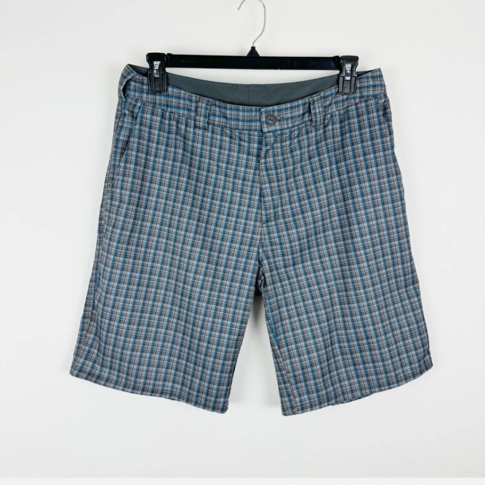 Northface - Mens Golf - Hiking plaid shorts